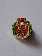 Herb miasta Barlinek przypinka pin metaliczna odznaka wpinka