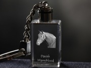 Danish Warmblood brelok sześcienny ŚWIECĄCY Koń