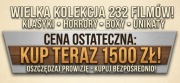 WIELKA KOLEKCJA 232 FILMÓW! DVD – OKAZJA – KLASYKI, HORRORY etc