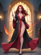 Figurka druk 3D żywica 12K " Cassandra Wren - F1215 " - 120 mm