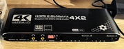 Matrix 4x2 Switch Splitter HDMI 2.0 HDR 18G UHD 4K
