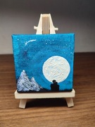 Mały Obrazek Pary w górach - świeci w nocy! ver1