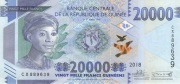 Gwinea 20000 franków 2018 P.50 UNC