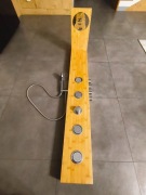 Kolumna prysznicowa bambus, chrom