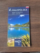 Mapa turystyczna Małopolski Skala 1:235000