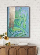 Obraz ręcznie malowany na płótnie -  50x70  akt