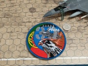 Naszywka 30 lat samolotu F-16 w portugalskich siłach powietrznych rzep