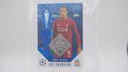 MATCH ATTAX 24/25 UCL CHEMPION RELIC CARD VIRGILL VAN DIJK