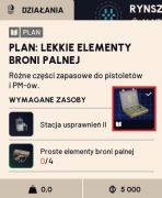 Blue Print LIGHT GUN PARTS / Plan LEKKIE ELEMENTY BRONI PALNEJ Arc Raiders