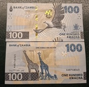 Zambia 100 kwacha 2024 UNC