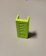 Dystans do montażu frontów grubości 19mm. Szczelina 3mm  kpl.2 szt.