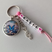 Brelok z imieniem, obraz w szkle, motywy mix