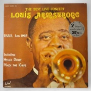 Winylowa Louis Armstrong Live Concert Paris 1965
