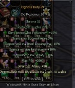 metin2 Ruby Kirin buty ogniste +9 