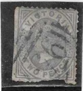 ANGLIA KOLONIE VICTORIA TWO PENCE