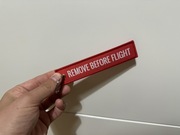 REMOVE BEFORE FLIGHT Haft Brelok Breloczek Do Kluczy Keyrambitu Keyrambit