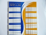 Wsuwki białe 100 szt., wsuwka Prolak