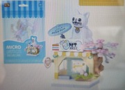 Mini Klocki do układania Sklepik dla kotków