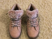 RESERVED dziewczęce, zimowe buty ocieplane roz. 36