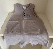 Rampers pajacyk z krótkimi nogawkami 80 cm 9-12 miesiecy