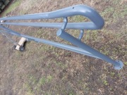 Balustrtada ocynk proszek RAL 7016 kąt wzniosu 6 stopni długość ok. 5,6m