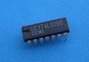 UCY74LS196 74LS196 4-bitowy licznik dziesiętny