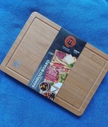 Masterchef, nowa bambusowa oryginalna deska do krojenia, dwustronna 
