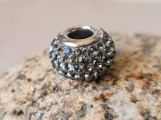 Koralik zawieszka beads charms srebro (20) cyrkonie