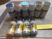 Farbki modelarskie vallejo, italeri 