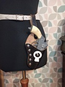 Stara radziecka zabawka rewolwer cowboy western prl vi