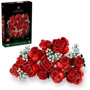 LEGO ICONS 10328 BUKIET RÓŻ KLOCKI PREZENT NA DZIEŃ MATKI WALENTYNKI