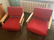 Fotele z wersalką i ławą 