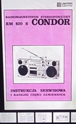 RMS 820 CONDOR UNITRA LUBARTOW -INSTRUKCJA SERWISOWA !!![PLSKA 53 STRONY 