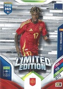 PANINI FIFA 365 2026 LIMITED EDITION NICO WILLIAMS HISZPANIA