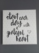 OBRAZ NA PŁÓTNIE ozdoba ścienna TABLICZKA Z MOTYWACYJNYM NAPISEM 30x30cm