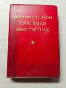 Quotations from Chairman Mao Tsetung Tse-Tung Mao 1972 Peking