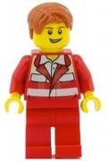 LEGO FIGURKA SANITARIUSZ UNIFORM 4431 cty0272