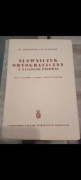 Słowniczek ortograficzny z 1964 roku. Jodłowski, Taszycki 