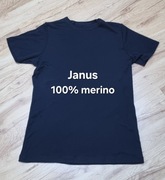 Janus koszulka t-shirt termoaktywny 100% merino r L