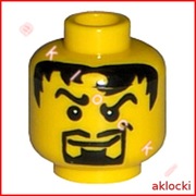 LEGO 3626bpb0216 GŁOWA Rycerz Viking Pirat Piłkarz