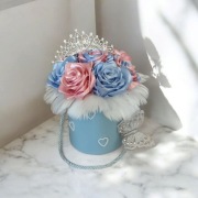 Flower box kwiaty róże