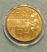 2 zł GN 1998 100 lecie odkrycia polonu i radu w kapslu