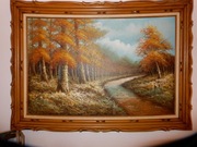 JESIENNA SCENA – Eugen Kingman 1950 – VINTAGE