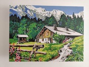 Obraz malowany ręcznie farbami akrylowymi 