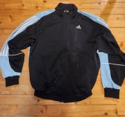 Bluza Adidas biała z niebieskim
