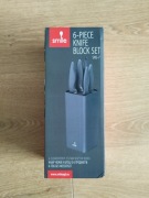 MPM Smile SNS-7 zestaw 5 noży w szarym bloku