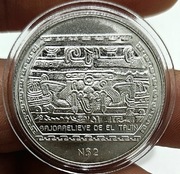 Srebrna moneta Meksyk 2 Pesos El Tajin 1993 1/2 uncji  Ag 999