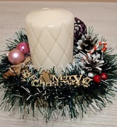 Stroik świąteczny bożonarodzeniowy 