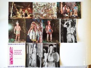 Karl May Indianer Museum Radebeul - zestaw 9 pocztówek Indianie 