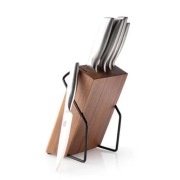 Zestaw noży HAMILTON 5 szt oraz blok z drewna akacjowego